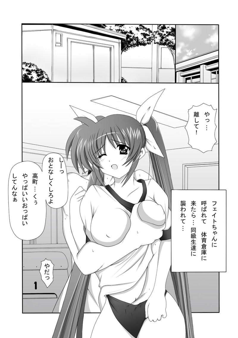 フェイ×なの 魔法少女レイプ日記