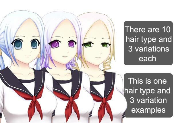 Female Pose Materials For All Uses