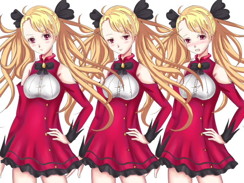 女子高校生 立ち絵素材