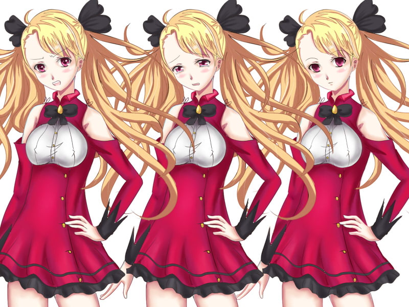 女子高校生 立ち絵素材