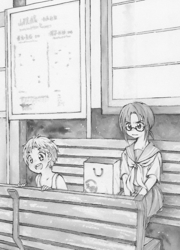 雲伯おでかけ姉弟1「つばめと彼と隼」