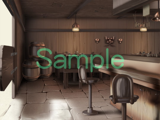 むらくも著作権フリー背景CG素材集 06『異国と未来』