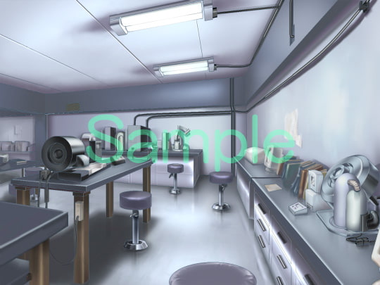 むらくも著作権フリー背景CG素材集 08『施設』