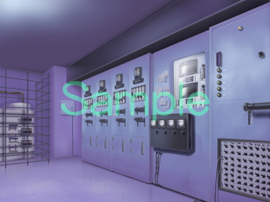 むらくも著作権フリー背景CG素材集 08『施設』