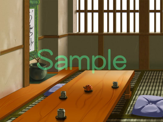 むらくも著作権フリー背景CG素材集 10『江戸』