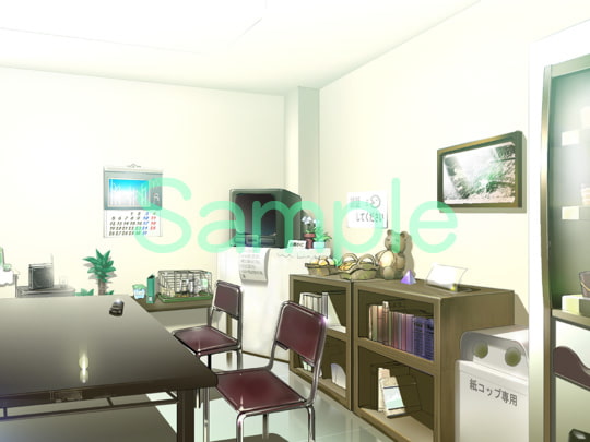 むらくも著作権フリー背景CG素材集 13『病院2』