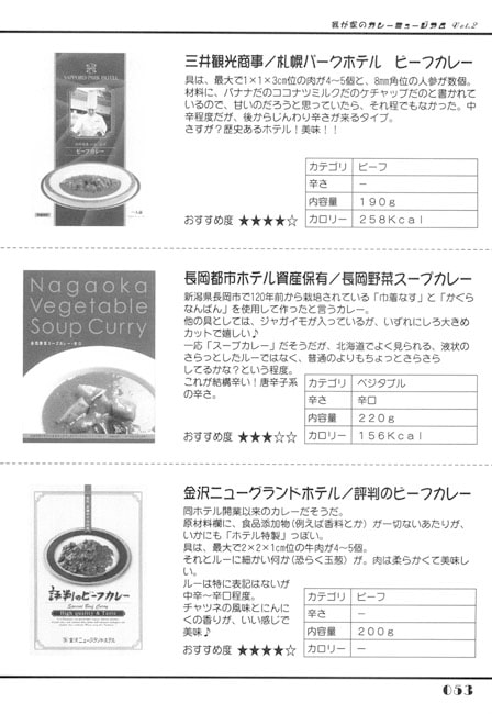 我が家のカレー・ミュージアム Volume2