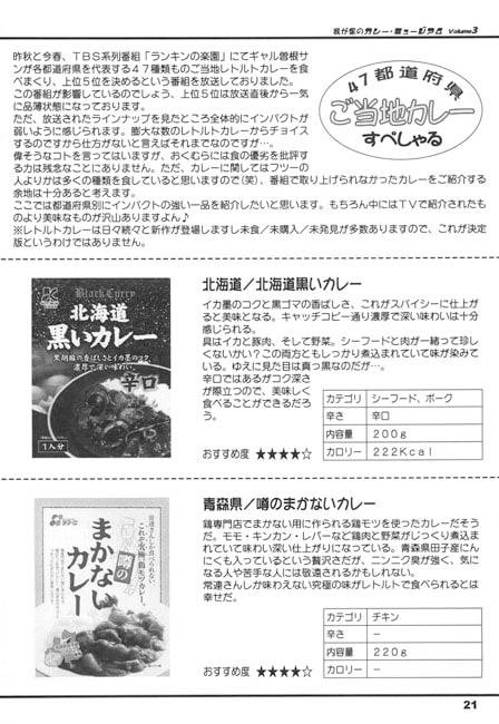 我が家のカレー・ミュージアム Volume3