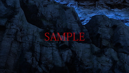 著作権フリー背景CG素材「岩壁」