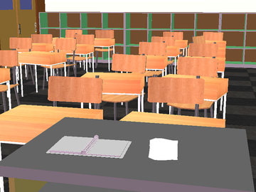 学校3D背景Vol.1