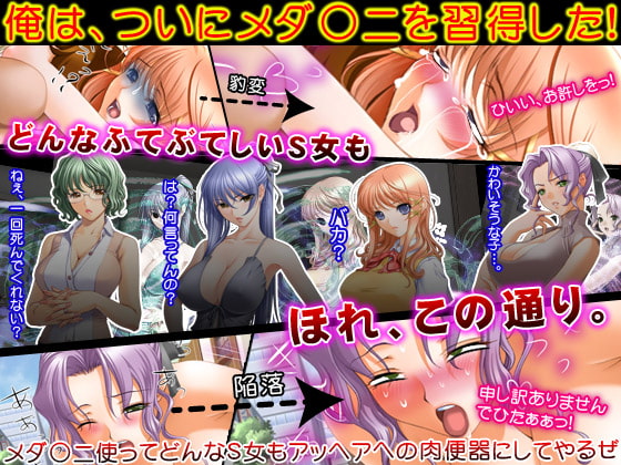 メダ○ニ使ってどんなS女もアッヘアヘの肉便器にしてやるぜ