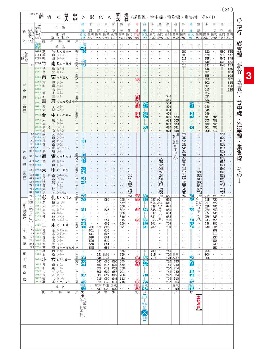 日式台湾時刻表2013年5月号