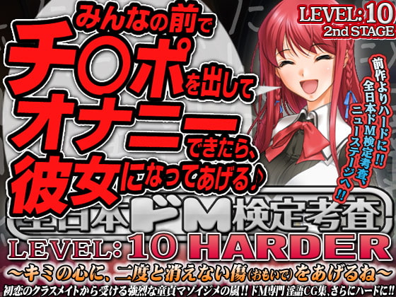 全日本ドM検定考査: レベル10*HARDER ～キミの心に、二度と消えない傷をあげるね～