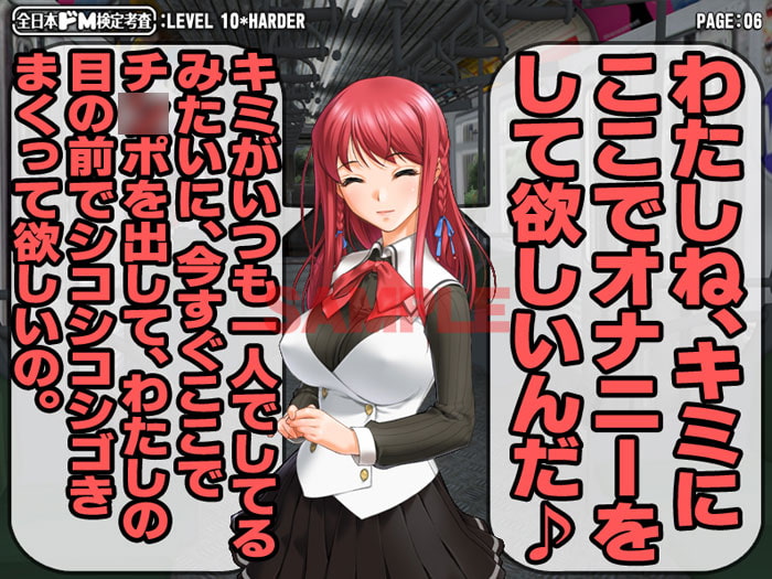 全日本ドM検定考査: レベル10*HARDER ～キミの心に、二度と消えない傷をあげるね～