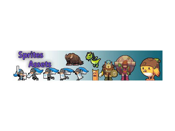 2D Platformer game sprites asset