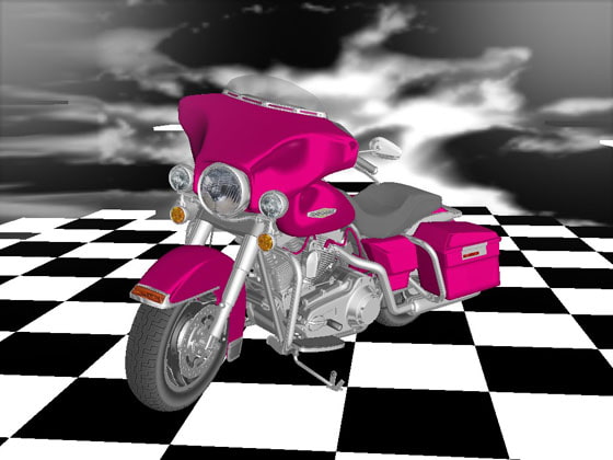 ハー○ー・ダビッドソン FLHT