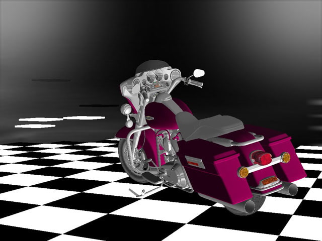 ハー○ー・ダビッドソン FLHT