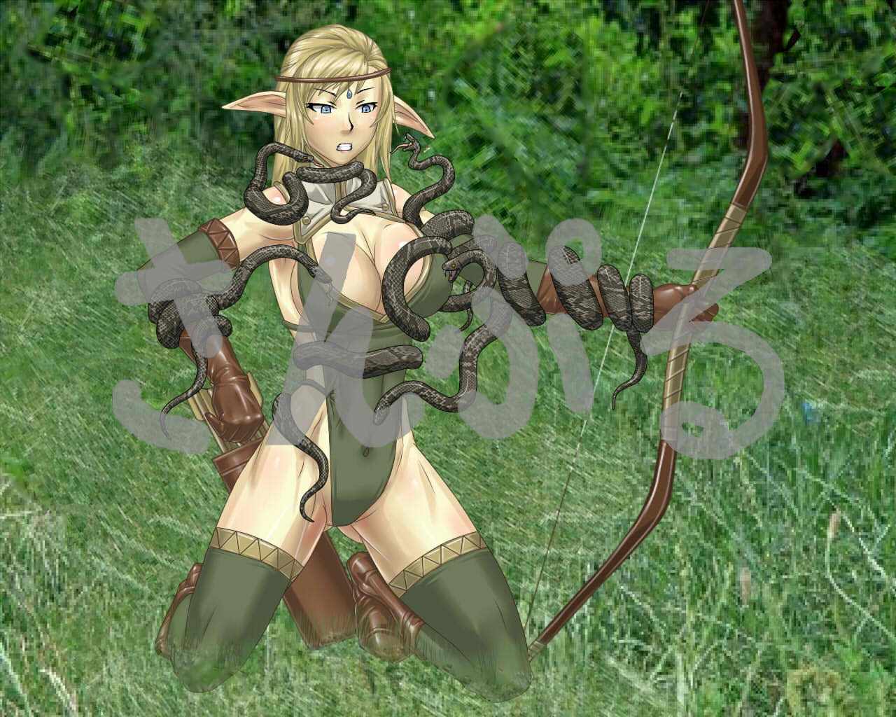 エルフ敗北凌辱cg集