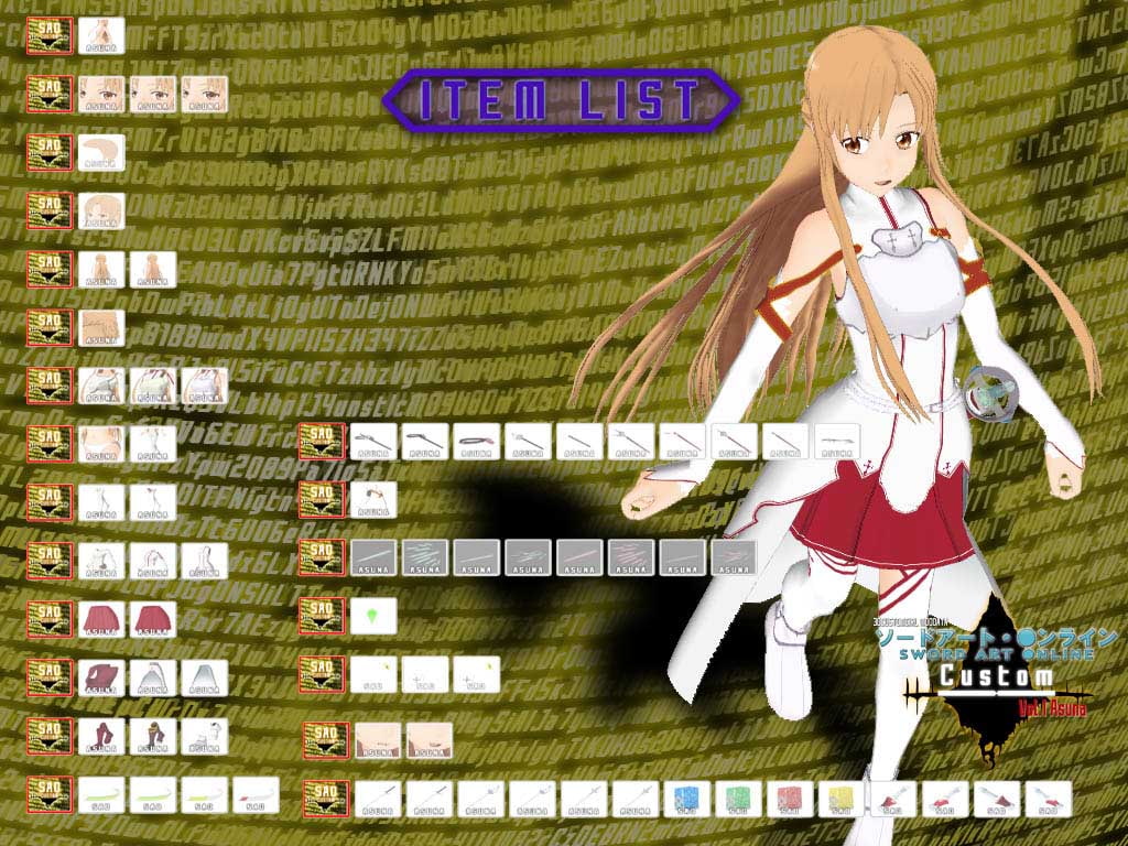 SWORD ART ●NLINE Custom Vol.1ASUNA