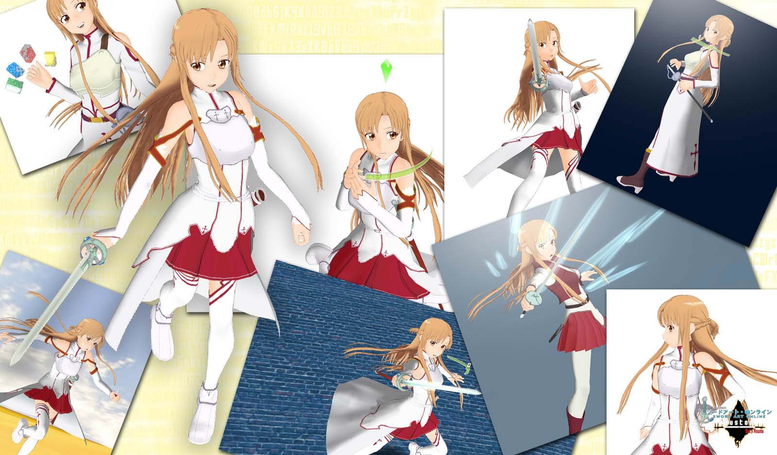 SWORD ART ●NLINE Custom Vol.1ASUNA