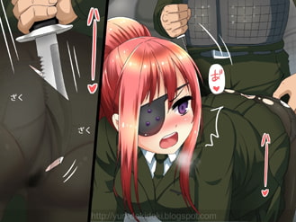 The fear of darkness-Black Army and girl