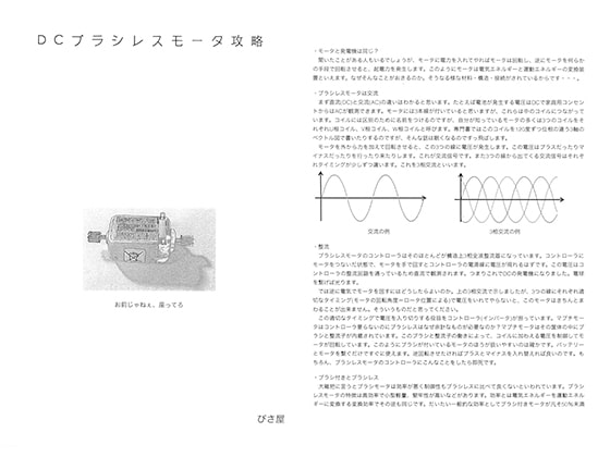 DCブラシレスモータ攻略