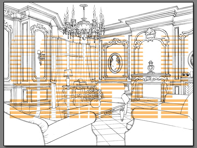 マンガ背景素材集「You楽Luck」Vol.9「屋敷+α」