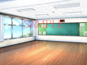 著作権フリー背景CG素材「レスリング部」