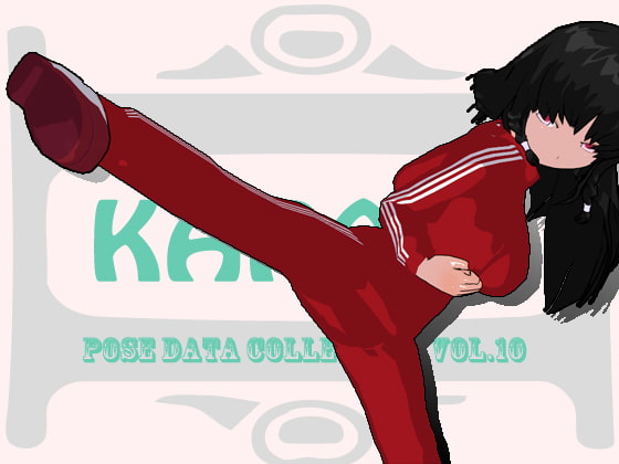 ポーズデータ集 ～ スポーツその10 カラテ ～