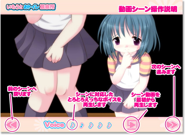 いもうとおトイレ観察所