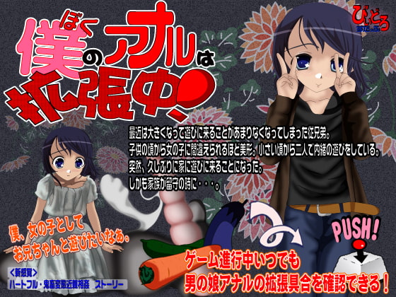 僕のアナルは拡張中!