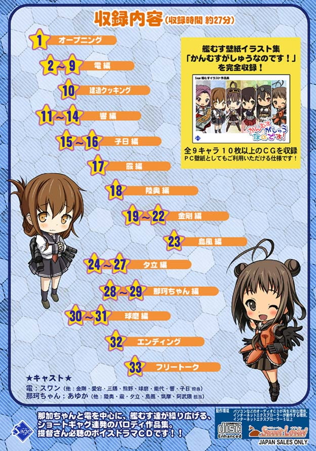 このCDがつまらなくっても那珂ちゃんのことは嫌いにならないでください!