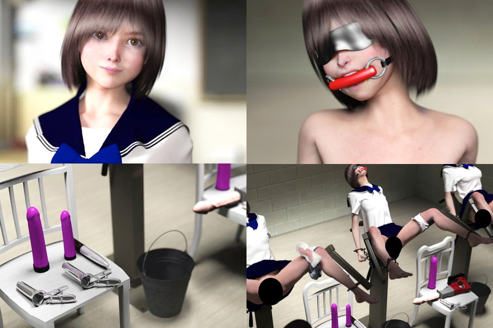 制服女子拉致監禁奴隷化ナマ中出しハメ比べヤリたい放題全員孕ませ