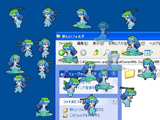 デスクトップアクセサリー「河城 にとり」心綺楼衣装バージョン