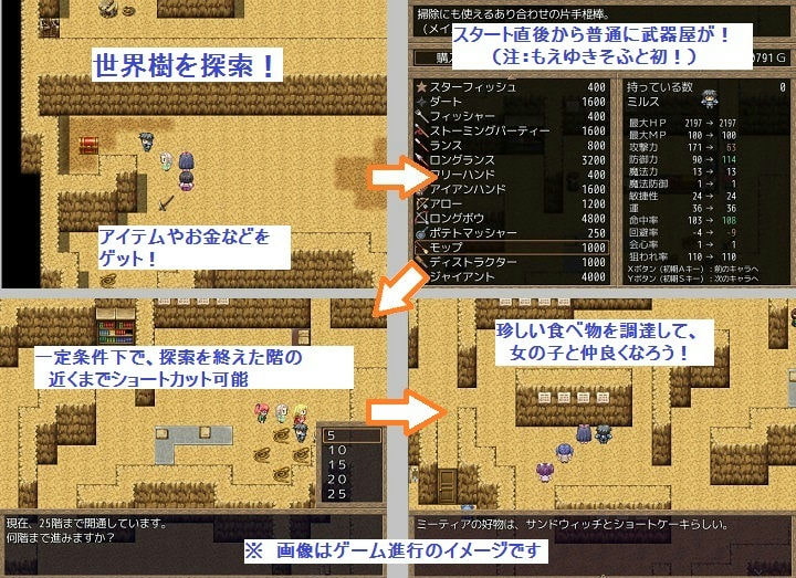 迷宮のユグドラシル