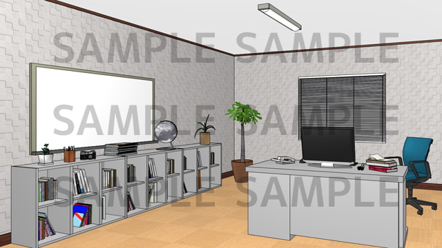 サニーレイン背景素材集vol.01【オフィス】