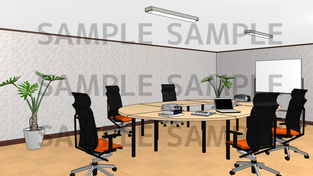 サニーレイン背景素材集vol.02【オフィス】