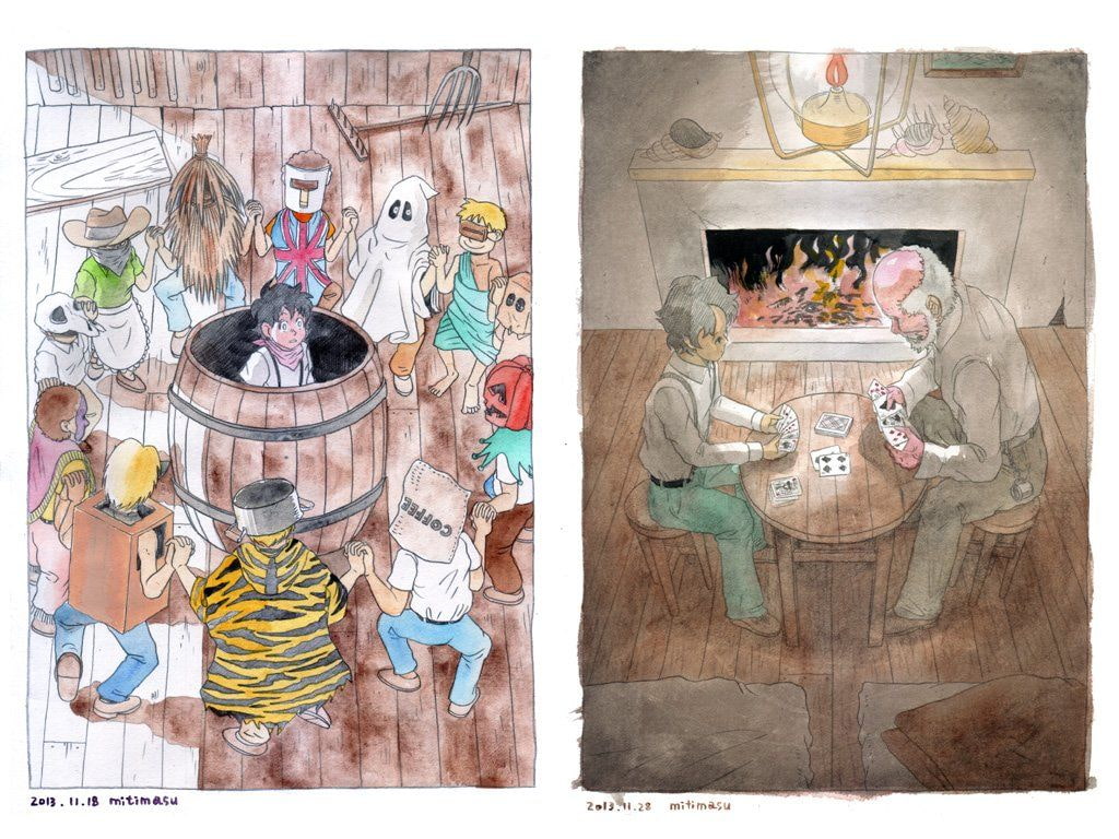 トムと波止場の大砲