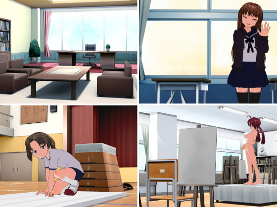 3Dカスタム背景 -学校編2-