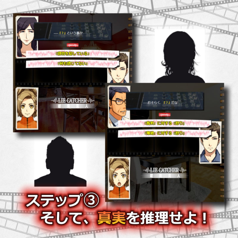 嘘発見人【万目今日助】