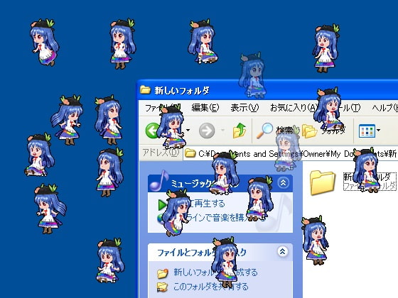 デスクトップアクセサリー「比那名居 天子」