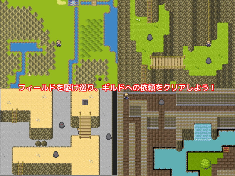 制服の下に水着を着込んだ貧乏料理屋の娘に恩を売ってあんなこんなさせるRPG