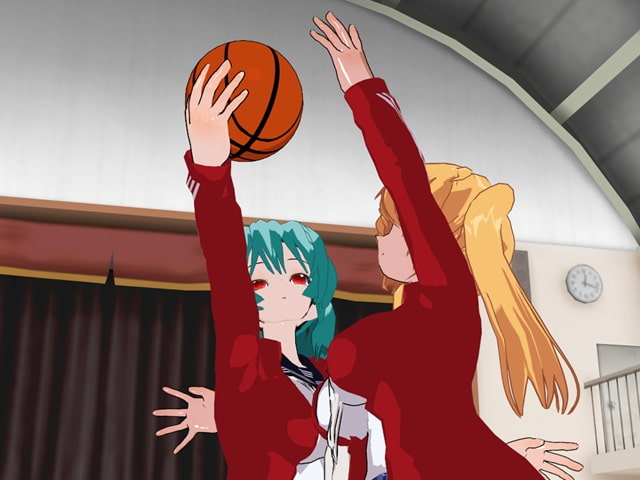 ポーズデータ集 ～ スポーツその12 バスケ ～