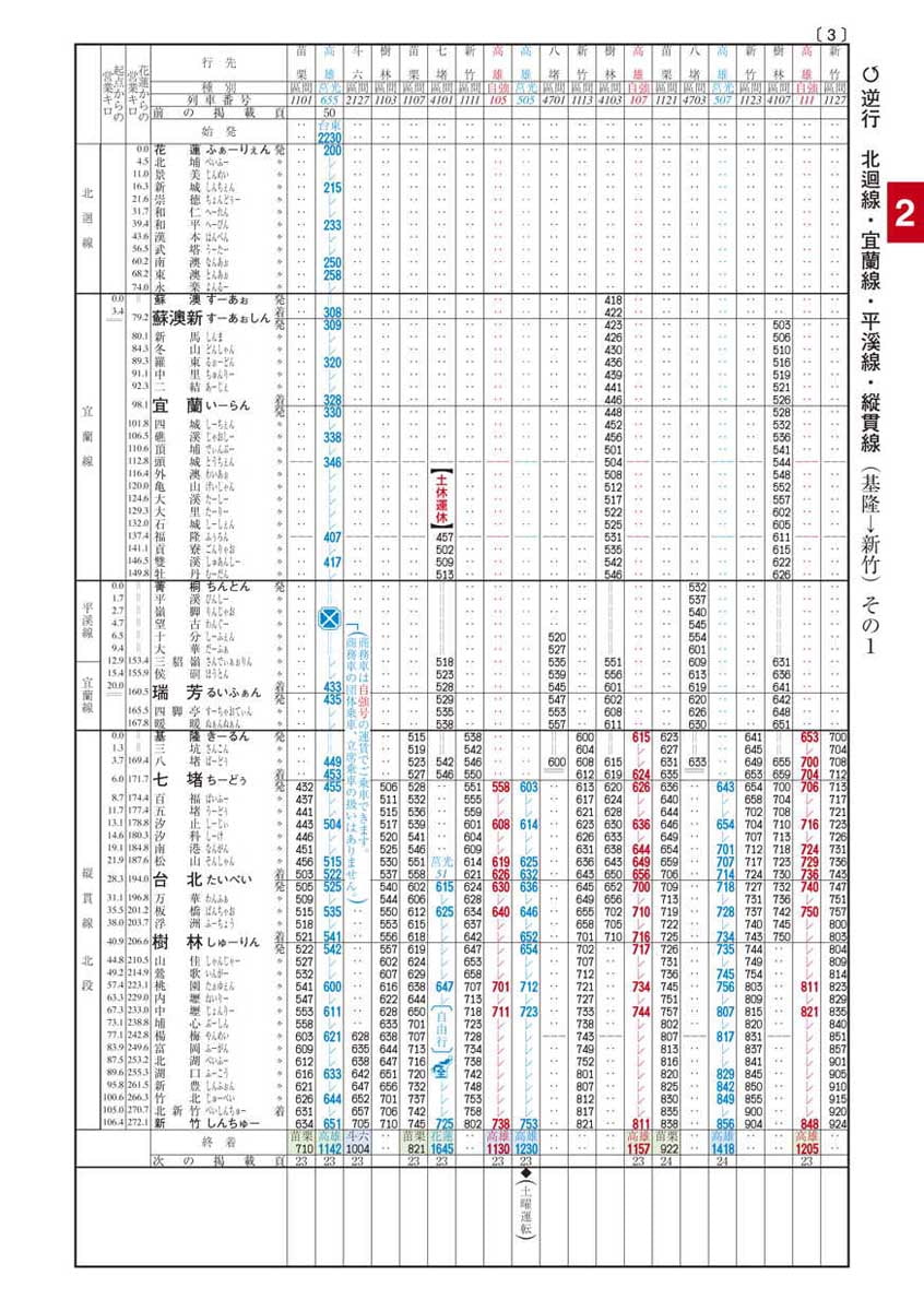 日式台湾時刻表2014年2月号