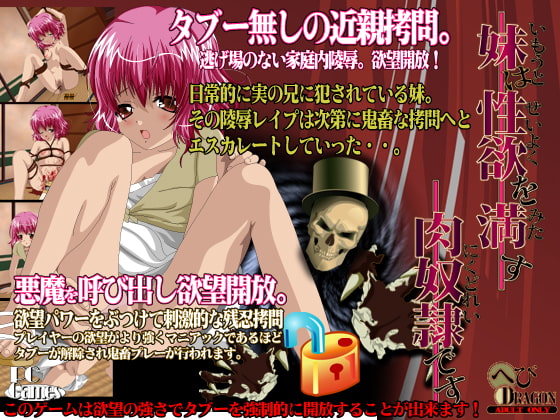 妹は性欲を満たす肉奴隷です