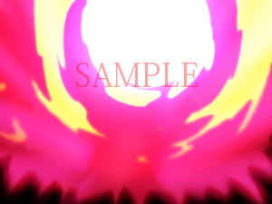 著作権フリー背景CG素材「弾丸のような効果背景」