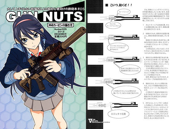 GUN NUTS　M4カービンの描き方