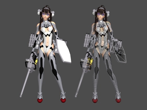 DDGこんごう擬人化ソースデータ