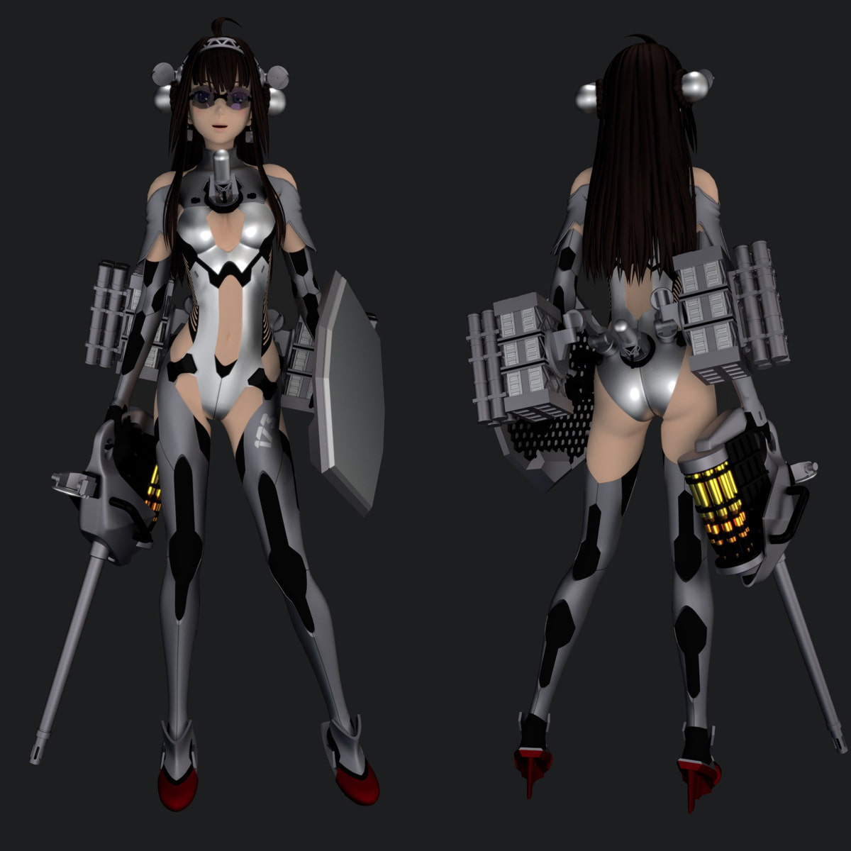 DDGこんごう擬人化ソースデータ