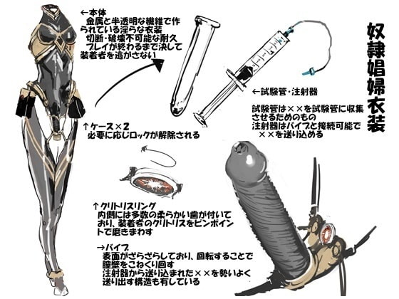 自虐オナニー露出少女 奴隷娼婦衣装に汚される私